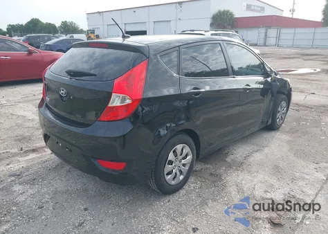 2017 Hyundai Accent Se z USA, uszkodzony, nr VIN KMHCT5AE5HU364099